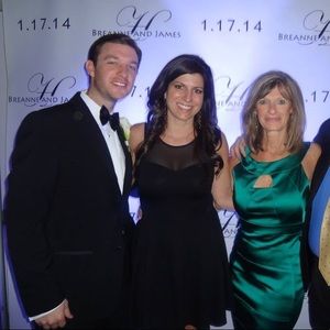 Black cocktail dress